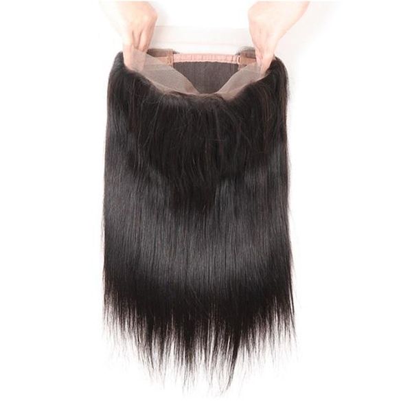 human hair 10a brazilian virgin human 360 lace frontal 100% natural unprocessed remy hair natural color baby hair, Black
human hair 10a brazilian virgin human 360 lace frontal 100% natural unprocessed remy hair natural color baby hair, Black
