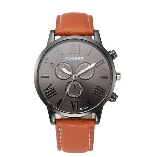 ladies wristwatch reloj mujer sale classic men wrist watch leather in stock dropshipping students lover woman men's watches, Slivery;brown
ladies wristwatch reloj mujer sale classic men wrist watch leather in stock dropshipping students lover woman men's watches, Slivery;brown