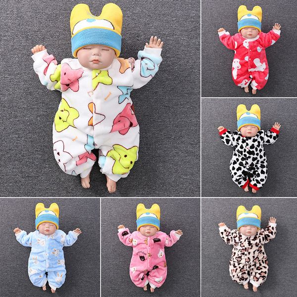 autumn and winter baby one-piece pajamas-year-old new cartoon thickened fluff jumpsuit baby pajamas, Blue
autumn and winter baby one-piece pajamas-year-old new cartoon thickened fluff jumpsuit baby pajamas, Blue