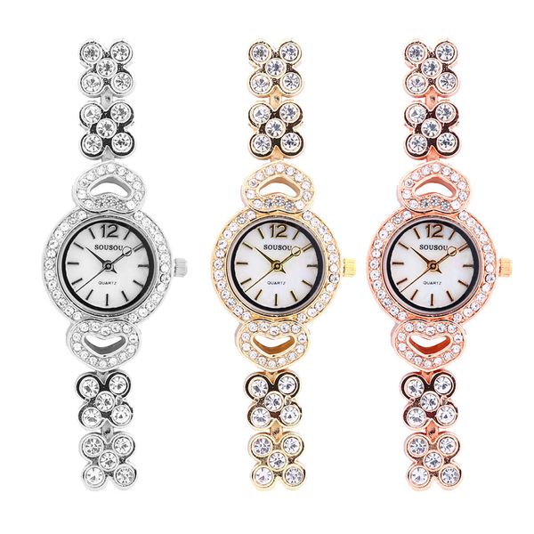 womens watches heart metal bracelet rhinestone laides quartz wrist watches silver rose gold casual women clock bayan kol saati, Slivery;brown
womens watches heart metal bracelet rhinestone laides quartz wrist watches silver rose gold casual women clock bayan kol saati, Slivery;brown
