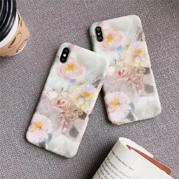 one piece luxury silicone phone case for iphone 6s 7 8p xr xs xsmax fashion flower painting designer phone case back cover
one piece luxury silicone phone case for iphone 6s 7 8p xr xs xsmax fashion flower painting designer phone case back cover