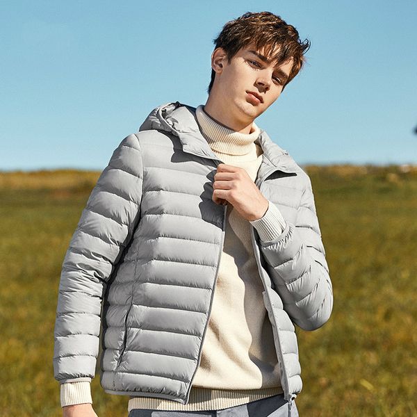 semir brand men down jacket casual fashion winter jacket for men hooded windbreaker white duck coat male outwear, Black
semir brand men down jacket casual fashion winter jacket for men hooded windbreaker white duck coat male outwear, Black
