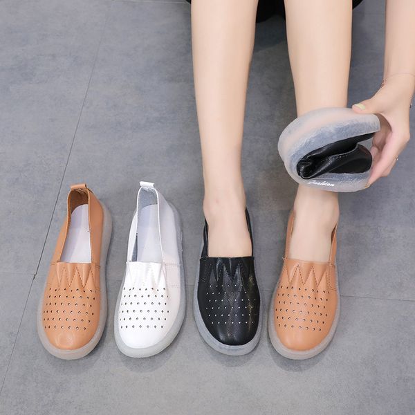 shoes woman 2019 casual female sneakers slip-on round toe all-match soft new slip on grandma summer fretwork pu basic scandals, Black
shoes woman 2019 casual female sneakers slip-on round toe all-match soft new slip on grandma summer fretwork pu basic scandals, Black