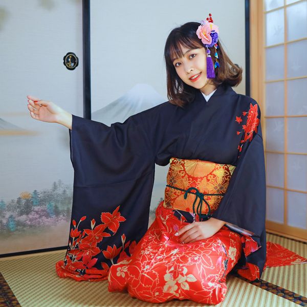 ethnic clothing four seasons japan kimono woman dress tradition abaya traditional, Red
ethnic clothing four seasons japan kimono woman dress tradition abaya traditional, Red