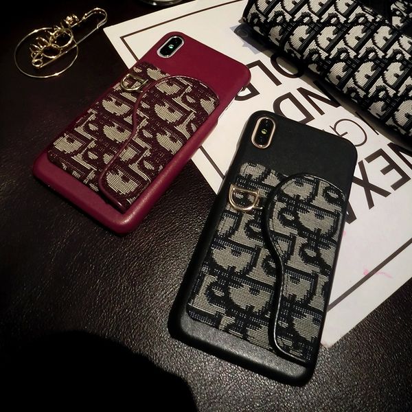 luxury designer phone case cloth leather card holder metal tag cellphone back cover for iphone x xsmax 6 6plus 7 7plus 8 8plus
luxury designer phone case cloth leather card holder metal tag cellphone back cover for iphone x xsmax 6 6plus 7 7plus 8 8plus