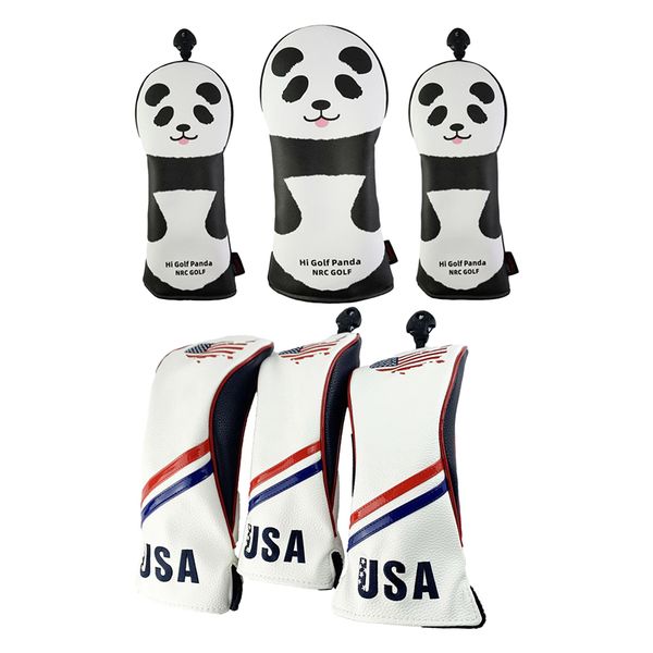 6x/2sets premium wood driver headcover putter cover protector #1 #3 #5
6x/2sets premium wood driver headcover putter cover protector #1 #3 #5
