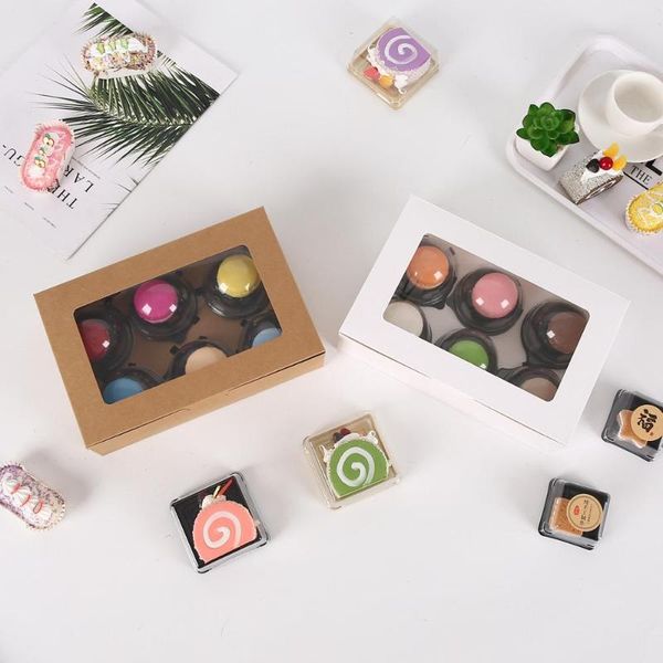 10pcs kraft paper cookie cake packaging box with plastic pvc window for candy biscuit chocolate paper carton cardboard gift box
10pcs kraft paper cookie cake packaging box with plastic pvc window for candy biscuit chocolate paper carton cardboard gift box
