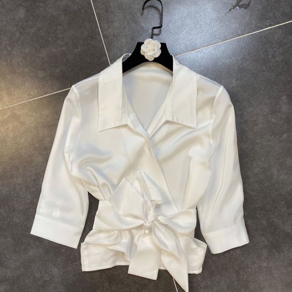 deat 2020 new summer fashion casual turn-down collar bow long sleeve solid slim patchwork shirt women sd021, White
deat 2020 new summer fashion casual turn-down collar bow long sleeve solid slim patchwork shirt women sd021, White