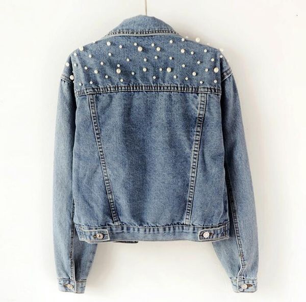 womens designer jacket women designer jackets spring 2019 women ruched light blue pearl beading slim denim korean streetwear pearl jeans, Black;brown
womens designer jacket women designer jackets spring 2019 women ruched light blue pearl beading slim denim korean streetwear pearl jeans, Black;brown