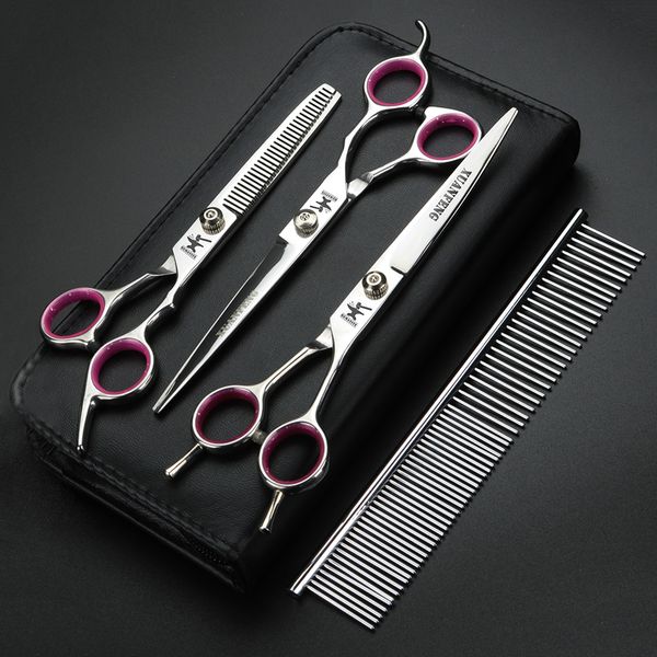 xuanfeng 7 inch pet scissors dogs grooming scissors hair thinning shear sharp edge barber cutting shear
xuanfeng 7 inch pet scissors dogs grooming scissors hair thinning shear sharp edge barber cutting shear