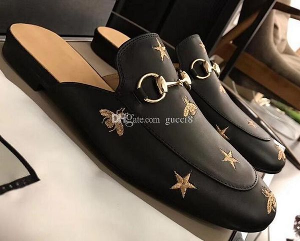 brand princetown mens loafers women fur slippers luxury muller designer genuine leather metal chain ladies casual mules flats, Black
brand princetown mens loafers women fur slippers luxury muller designer genuine leather metal chain ladies casual mules flats, Black