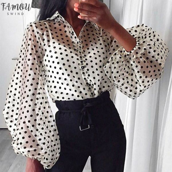 blouse women polyester girl 2020 perspective tunic lantern sleeve casual streetwear loose womens and blouses blusa feminina, White
blouse women polyester girl 2020 perspective tunic lantern sleeve casual streetwear loose womens and blouses blusa feminina, White