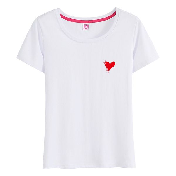 shirt new fashion blessed feather print o-neck tees ladies 2020 casual female red, White
shirt new fashion blessed feather print o-neck tees ladies 2020 casual female red, White