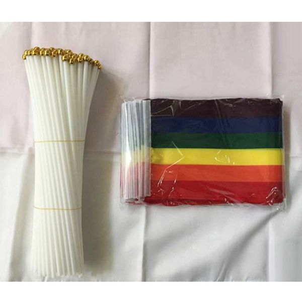 14x21cm 10pcs rainbow stick flag polyester hand waving flags with plastic flagpoles hand held mini flag with white pole other home decor
14x21cm 10pcs rainbow stick flag polyester hand waving flags with plastic flagpoles hand held mini flag with white pole other home decor