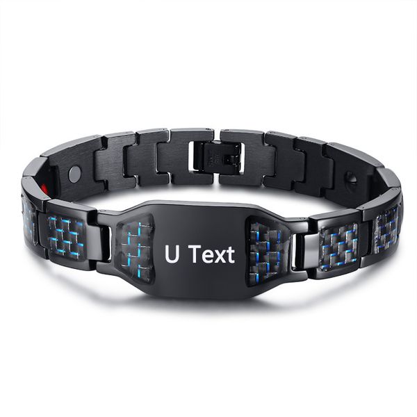2020 new black magnetic bracelet men stainless steel hand chain masonic punk id bracelets carbon fiber magnet health bracelets, Golden;silver
2020 new black magnetic bracelet men stainless steel hand chain masonic punk id bracelets carbon fiber magnet health bracelets, Golden;silver