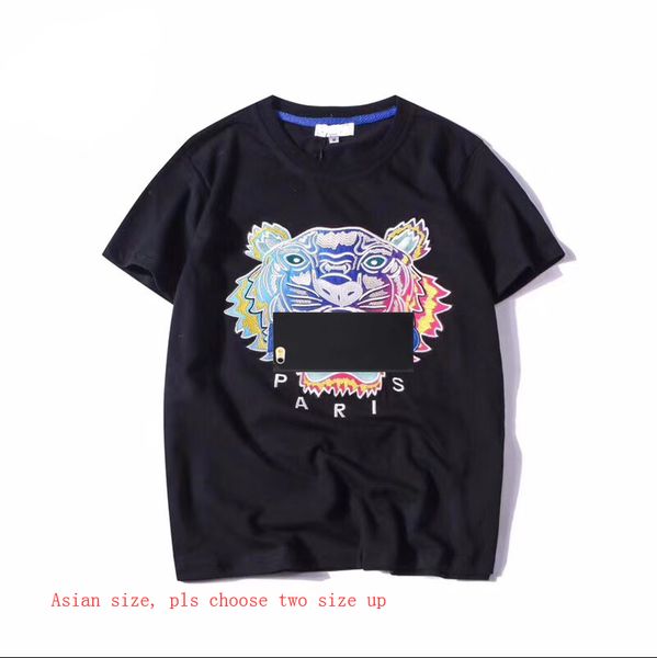 2020 Summer T Shirts For Men Tiger Head Letter Embroidery T Shirt Mens Clothing Brand Short Sleeve T-shirt Women Tops S-2XL
2020 Summer T Shirts For Men Tiger Head Letter Embroidery T Shirt Mens Clothing Brand Short Sleeve T-shirt Women Tops S-2XL