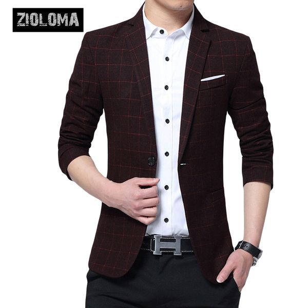 zioloma mens blazer jacket slim fit casual one button suit fashion jacket, White;black
zioloma mens blazer jacket slim fit casual one button suit fashion jacket, White;black