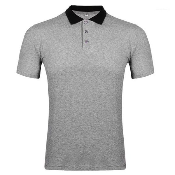 sleeve polo shirts casual mens summer luxury mens designer polos fashion gray color lapel neck short, White;black
sleeve polo shirts casual mens summer luxury mens designer polos fashion gray color lapel neck short, White;black