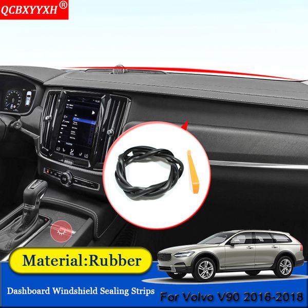 car-styling rubber anti-noise soundproof dustproof car dashboard windshield sealing strips accessories for v90 2016-2018
car-styling rubber anti-noise soundproof dustproof car dashboard windshield sealing strips accessories for v90 2016-2018