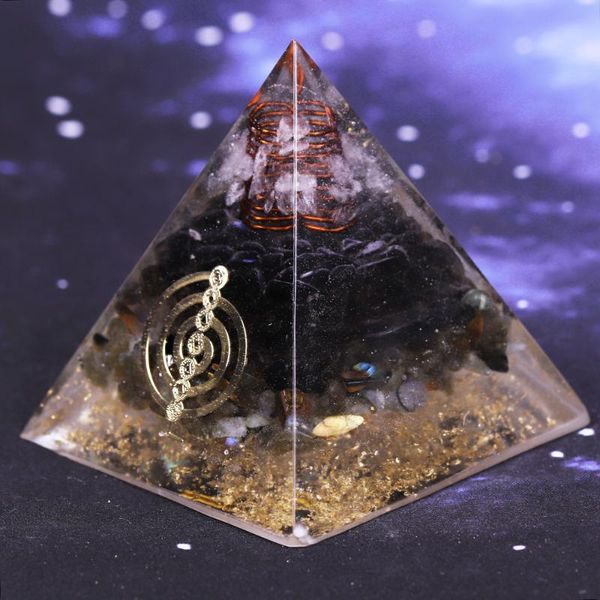 black orgonite pyramid muladhara chakra obsidian natural crystal labradorite repel evil spirits pyramid decoration, Blue;slivery
black orgonite pyramid muladhara chakra obsidian natural crystal labradorite repel evil spirits pyramid decoration, Blue;slivery
