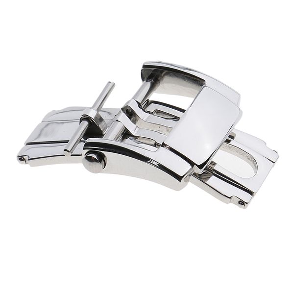 silver tone stainless steel deployment butterfly buckle clasp for men women wrist watch strap 18mm, Black;brown
silver tone stainless steel deployment butterfly buckle clasp for men women wrist watch strap 18mm, Black;brown