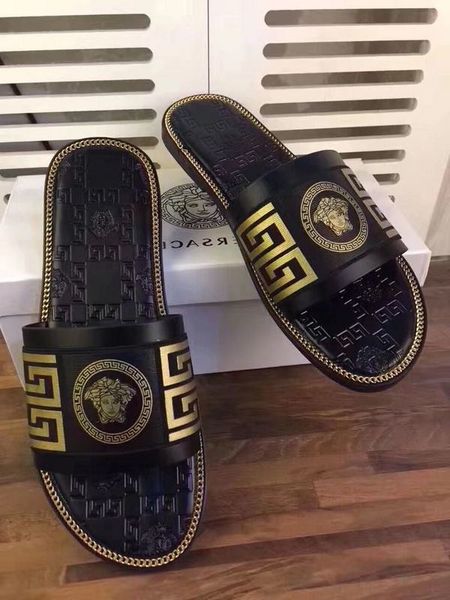 2019 flip flop 2099003 men slippers slippers drivers sandals slides sneakers princetown leather slipper real leather shoes, Black
2019 flip flop 2099003 men slippers slippers drivers sandals slides sneakers princetown leather slipper real leather shoes, Black