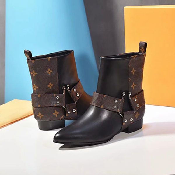 2019 woman brand boots real leather pointed flat shoes ankle boots martin boots eu:35-42 with box dhl l2410, Black;grey
2019 woman brand boots real leather pointed flat shoes ankle boots martin boots eu:35-42 with box dhl l2410, Black;grey