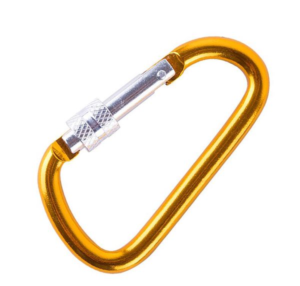 4pcs 8cm/7cm/6cm/5cm aluminum alloy carabiner d-ring key chain clip camping keyring snap hook outdoor travel kit gyh
4pcs 8cm/7cm/6cm/5cm aluminum alloy carabiner d-ring key chain clip camping keyring snap hook outdoor travel kit gyh