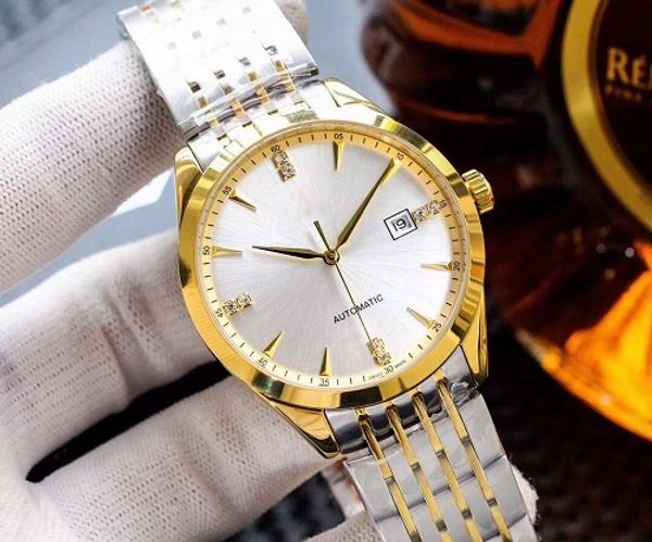 luxury high-quality men's watch waterproof automatic machinery fine steel watch case diameter 40mm 316 fine steel strap 8215 movement, Slivery;brown
luxury high-quality men's watch waterproof automatic machinery fine steel watch case diameter 40mm 316 fine steel strap 8215 movement, Slivery;brown