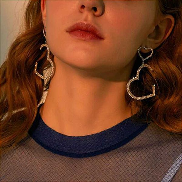 temperament women earrings heart crystal pendant gold silver earring set exaggerated fashion clothing jewelry accessories, Golden;silver
temperament women earrings heart crystal pendant gold silver earring set exaggerated fashion clothing jewelry accessories, Golden;silver