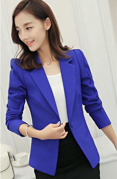 the woman spring and autumn high-quality goods han version new fund tide individual character slim solid color long-sleeve suit coat / s-2xl, White;black
the woman spring and autumn high-quality goods han version new fund tide individual character slim solid color long-sleeve suit coat / s-2xl, White;black
