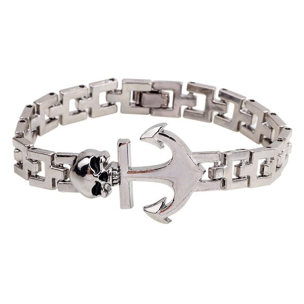 secret europe and america navy style boat anchor let hand jewelry accessories watch-buttom titanium steel bracelets yiwu small c, Silver
secret europe and america navy style boat anchor let hand jewelry accessories watch-buttom titanium steel bracelets yiwu small c, Silver