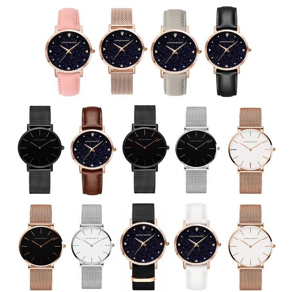women luxury quartz watches alloy mesh/imitation leather strap round dial charm, Slivery;brown
women luxury quartz watches alloy mesh/imitation leather strap round dial charm, Slivery;brown