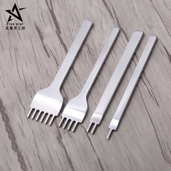 pricking iron diy cowhide leather bayonet oblique flat cut leather punch tools kit 4mm pitch white steel
pricking iron diy cowhide leather bayonet oblique flat cut leather punch tools kit 4mm pitch white steel