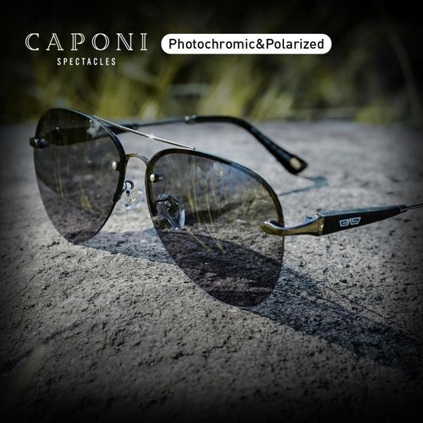 caponi 2020 avation sunglasses men polarized alloy anti-reflect sunglasses discoloration driver shades for male uv400 bs6179, Blue
caponi 2020 avation sunglasses men polarized alloy anti-reflect sunglasses discoloration driver shades for male uv400 bs6179, Blue