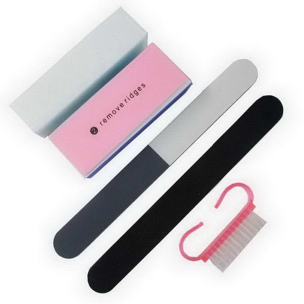 2019 5-piece nail art manicure set polished strip black sand strip tofu block small brush manicure tool t6, Silver
2019 5-piece nail art manicure set polished strip black sand strip tofu block small brush manicure tool t6, Silver