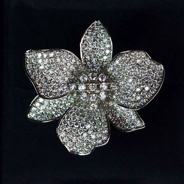 moonrocy cz rings silver color wedding crystal flower ring for women girls dropshipping party hyperbole jewelry wholesale, Slivery;golden
moonrocy cz rings silver color wedding crystal flower ring for women girls dropshipping party hyperbole jewelry wholesale, Slivery;golden