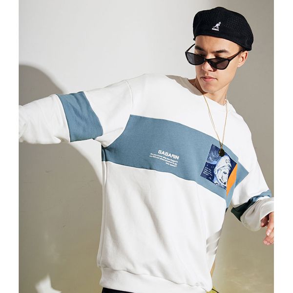 brand sweater men's 2019 autumn new designer astronauts printed hoodies mens luxury loose hoodies fashion casual clothing, Black
brand sweater men's 2019 autumn new designer astronauts printed hoodies mens luxury loose hoodies fashion casual clothing, Black