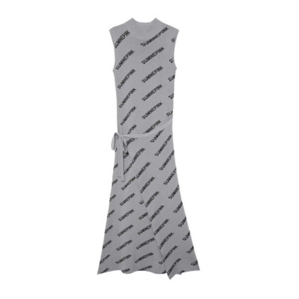 women fashion letter print dresses summer breathable slim female sleeveless dresses split fashion dresses, Black;gray
women fashion letter print dresses summer breathable slim female sleeveless dresses split fashion dresses, Black;gray