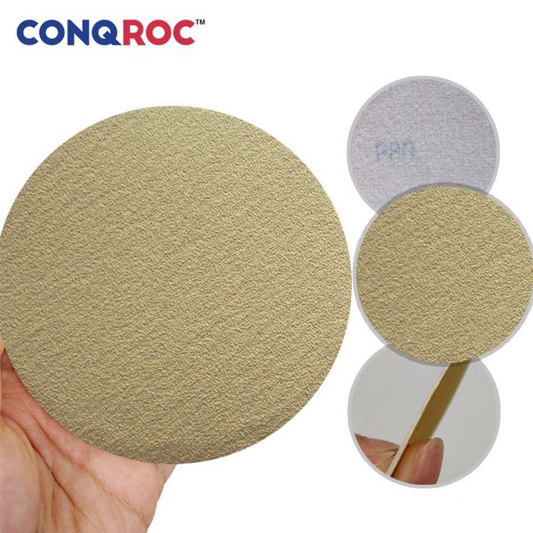 50 pieces 125mm 5-inch dry sanding discs yellow sanding paper hook and loop sandpaper for wood car metal polishing
50 pieces 125mm 5-inch dry sanding discs yellow sanding paper hook and loop sandpaper for wood car metal polishing