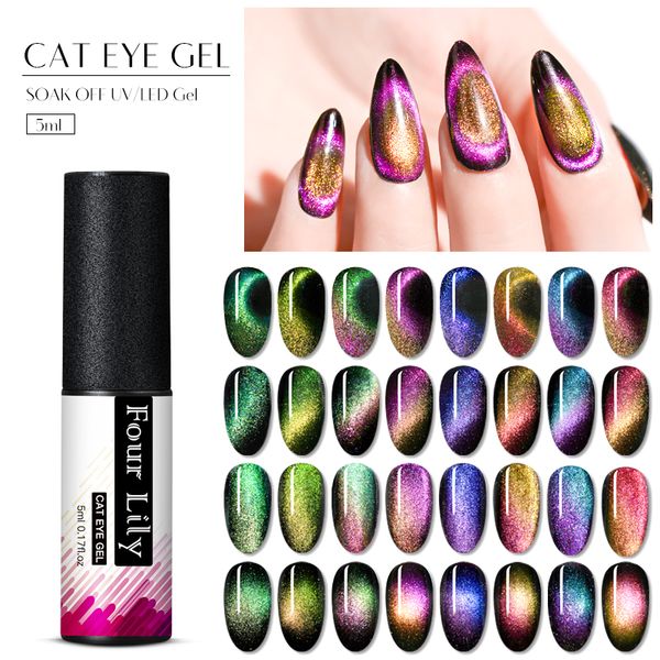 four lily 5ml mangetic cat eye gel nail polish 5d chameleon nail art lacquer shining laser soak off uv led gel varnish, Red;pink
four lily 5ml mangetic cat eye gel nail polish 5d chameleon nail art lacquer shining laser soak off uv led gel varnish, Red;pink