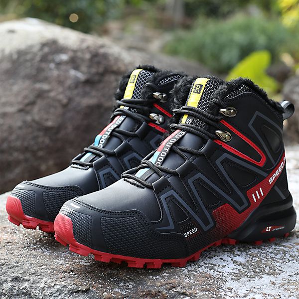 2019 selling winter boots men warm snow boots fur winter men leather shoes warm comfortable non-slip, Black
2019 selling winter boots men warm snow boots fur winter men leather shoes warm comfortable non-slip, Black