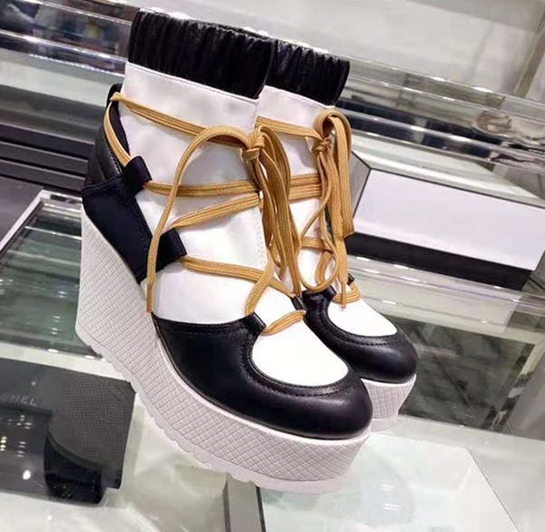 19aw web celebrity look with muffin patchwork color fastening with thick base series womens casual shoes christmas gift outdoor shoes, Black
19aw web celebrity look with muffin patchwork color fastening with thick base series womens casual shoes christmas gift outdoor shoes, Black