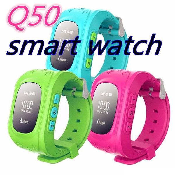 Q50 Gps Smart Kid Safe Smart Watch Sos Call Location Finder Locator Tracker For Child Anti Lost Monitor Baby Son Wristwatch
