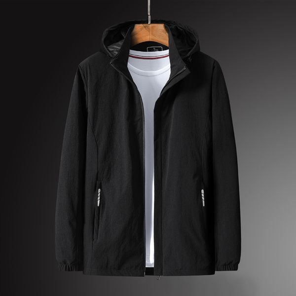 men's jackets windbreaker coats men casual fashion waterproof jacket hooded solid color outerwear male plus size hx383, Black;brown
men's jackets windbreaker coats men casual fashion waterproof jacket hooded solid color outerwear male plus size hx383, Black;brown