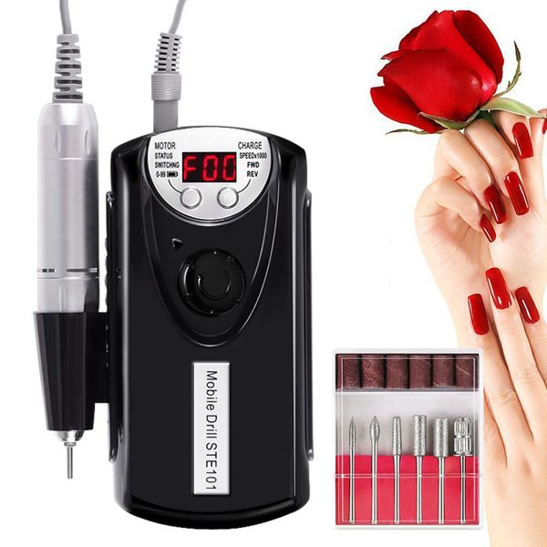 newly nail polishing machine electric nail drill machine rechargeable strong polishing manicuretools ctn88, Silver 
newly nail polishing machine electric nail drill machine rechargeable strong polishing manicuretools ctn88, Silver