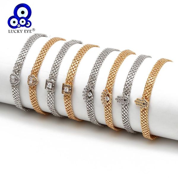lucky eye fatima hamsa hand heart evil eye bracelet gold silver color chain bracelet adjustable for women girls jewelry bd197, Golden;silver
lucky eye fatima hamsa hand heart evil eye bracelet gold silver color chain bracelet adjustable for women girls jewelry bd197, Golden;silver