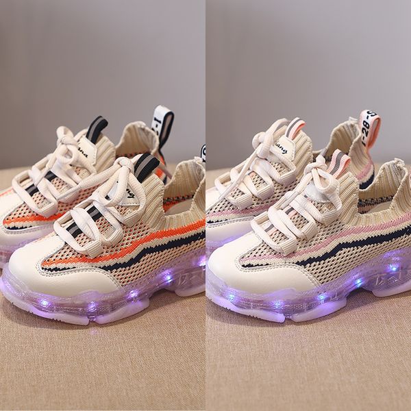 luminous sneakers children's sports colorful lighting children's shoes autumn flying woven breathable boys and girls running shoes, Black
luminous sneakers children's sports colorful lighting children's shoes autumn flying woven breathable boys and girls running shoes, Black