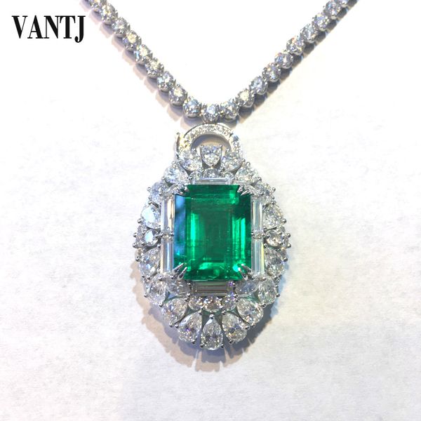 vantj real 10k gold lab created colombia emerald pendant necklace lab grown emerald moissanite fine jewelry women party gift, Silver
vantj real 10k gold lab created colombia emerald pendant necklace lab grown emerald moissanite fine jewelry women party gift, Silver