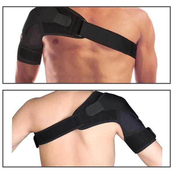 single shoulder adjustable breathable gym sports care shoulder support wrap belt, Black;blue
single shoulder adjustable breathable gym sports care shoulder support wrap belt, Black;blue